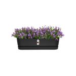 greenville pflanzgefäß lang 70cm living schwarz